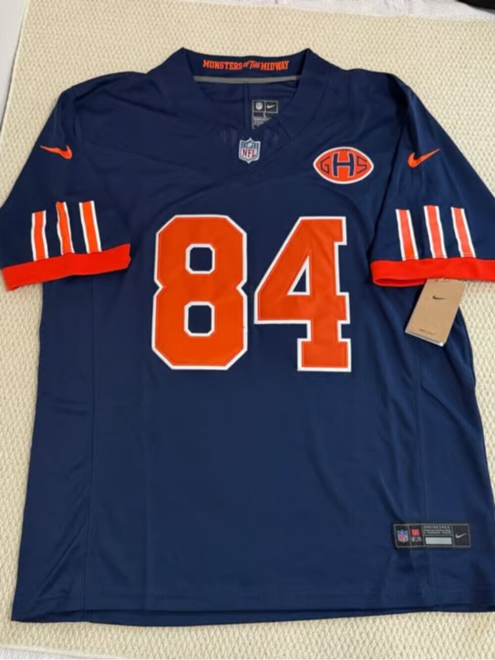Colston Loveland Navy Stitched 84 Jersey Vapor